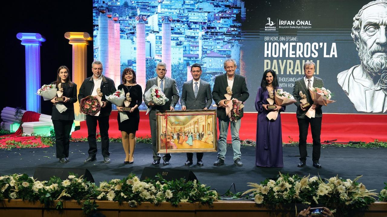 4. Bayraklı Uluslararası Homeros Edebiyat ve Sanat Festivali tamamlandı