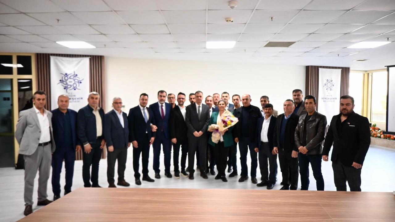 BAŞKAN ÇERÇİOĞLU, YENİPAZAR MUHTARLARI İLE BİR ARAYA GELDİ