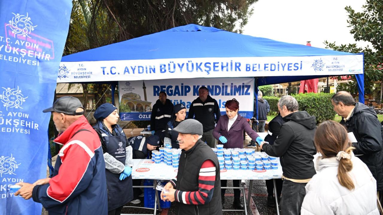 BAŞKAN ÇERÇİOĞLU’NDAN REGAİP KANDİLİ HAYRI