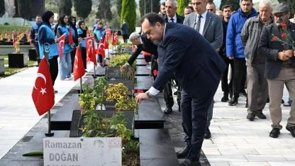 Başkan Dutlulu Soma’da Maden Emekçileriyle Buluştu