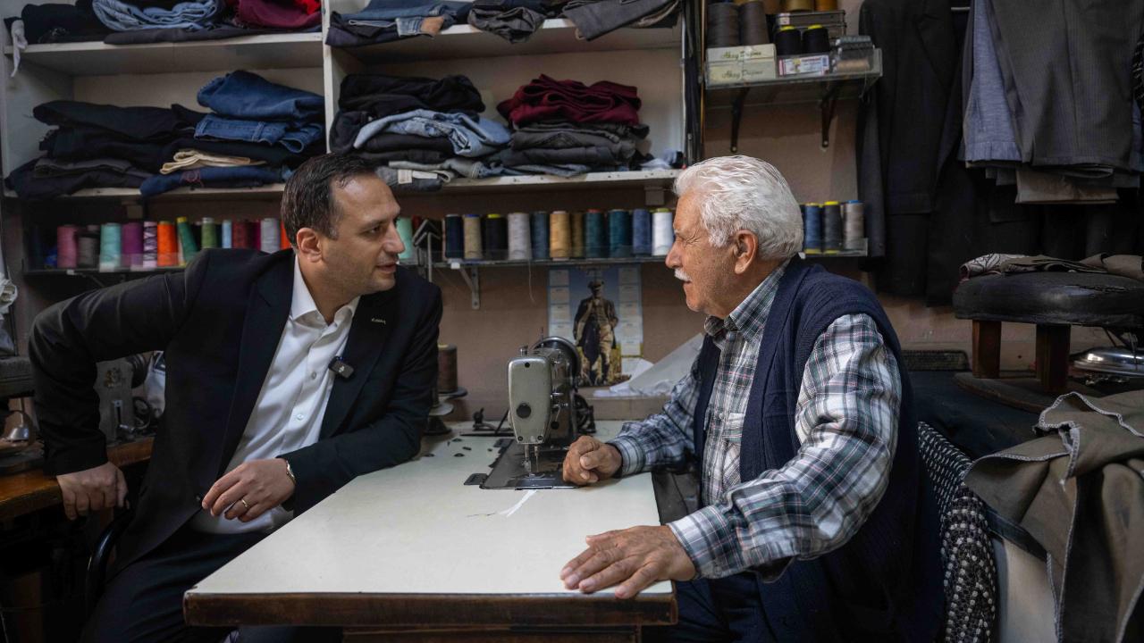 Başkan Eşki Çamdibi’nde saha mesaisinde