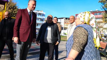 Başkan Görkem Duman, sahada çalışmaları inceledi
