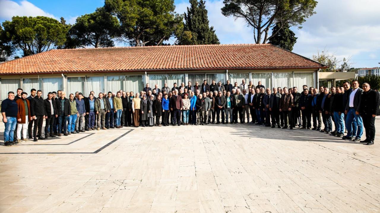 BERGAMA’DA 137 MUHTARLA GÜÇLÜ BİRLİK, ORTAK GELECEK