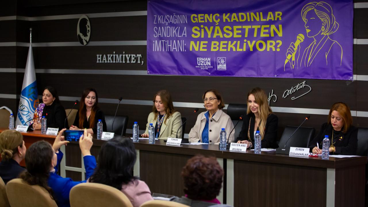 GENÇ KADINLAR, NARLIDERE’DEN SES YÜKSELTTİ