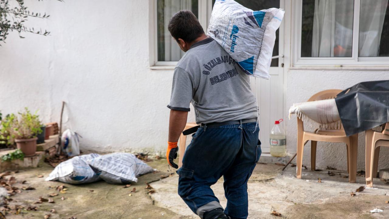 Güzelbahçe Belediyesi’nden Kış Desteği Başladı
