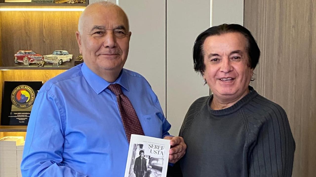 KÜTAHYA SİMAVLI ÜNLÜ SANAYİCİSi ŞEREF KAZCIOĞLU’NUN ‘ŞEREF USTA’ İSİMLİ KİTABI ÇIKTI