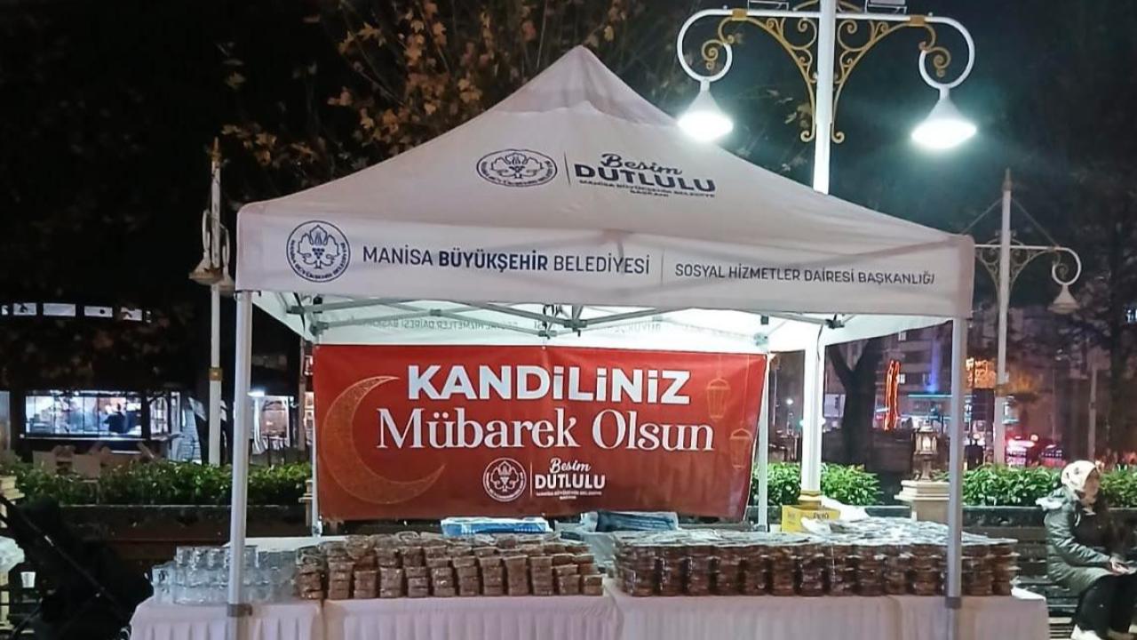 Manisa Büyükşehir’den Regaip Kandili İkramı