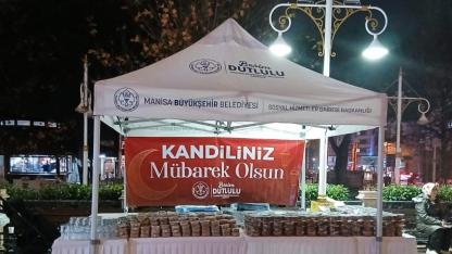 Manisa Büyükşehir’den Regaip Kandili İkramı
