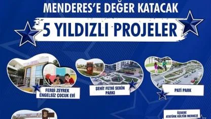 Menderes’te ‘5 Büyük Proje’ Açılışı