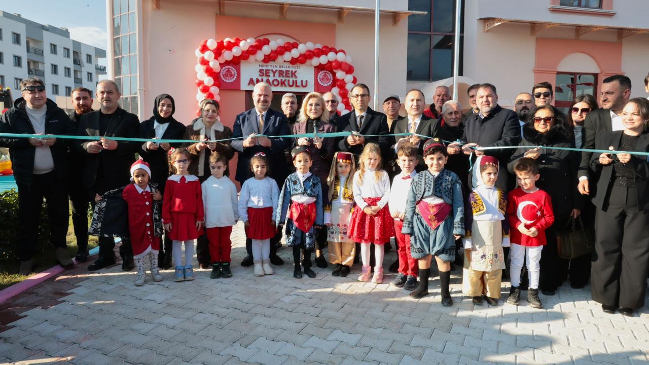 Menemen Belediyesi'nden eğitime bir açılış daha