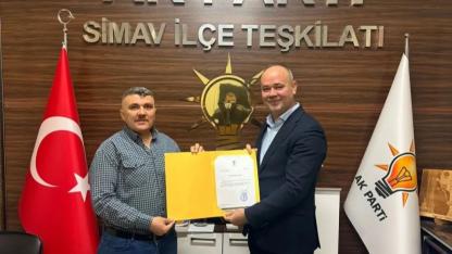 SİMAV MURADINLAR MAHALLESİ AK PARTİ BAŞKANI VOLKAN KIRBIYIK OLDU