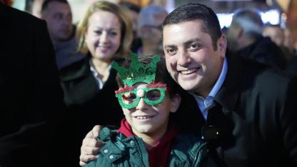 Torbalı'da yeni yıl şenliği coşkusu başladı