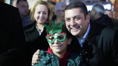 Torbalı'da yeni yıl şenliği coşkusu başladı