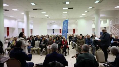 AYDIN BÜYÜKŞEHİR BELEDİYESİ TÜRK SANAT MÜZİĞİ KOROSU YIL SONU GÖSTERİSİNE HAZIRLANIYOR