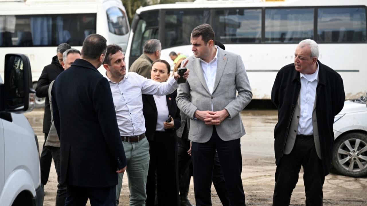 Bornova’da sel mesaisi