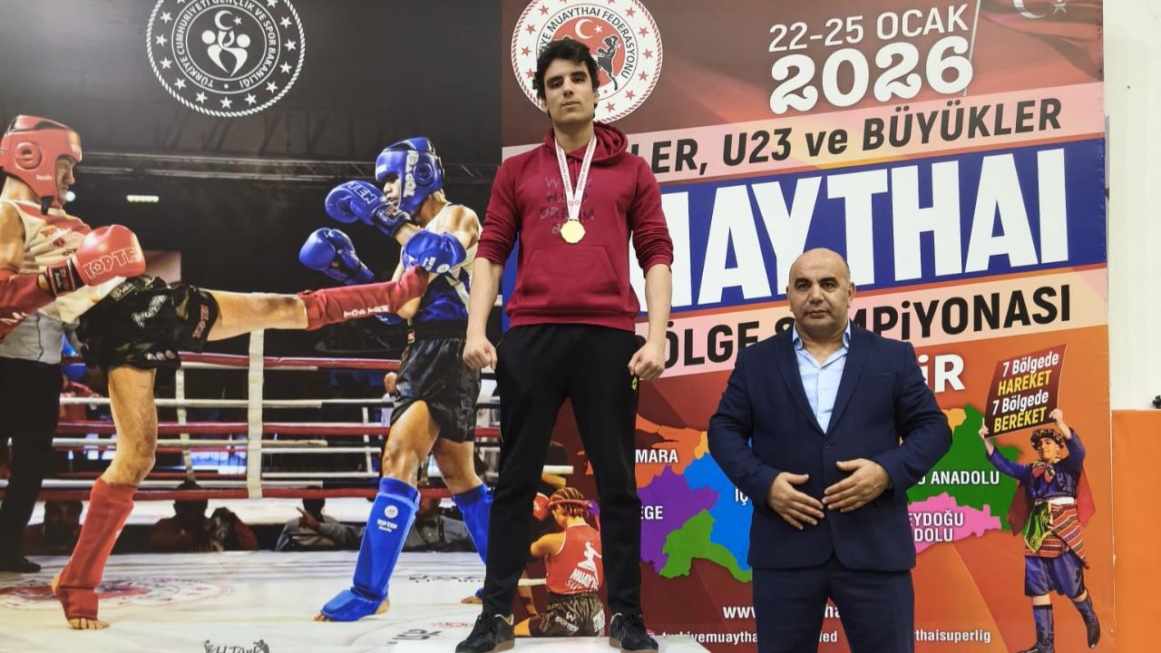 Bostanlıspor Muay Thaide Ege Bölge Şampiyonu