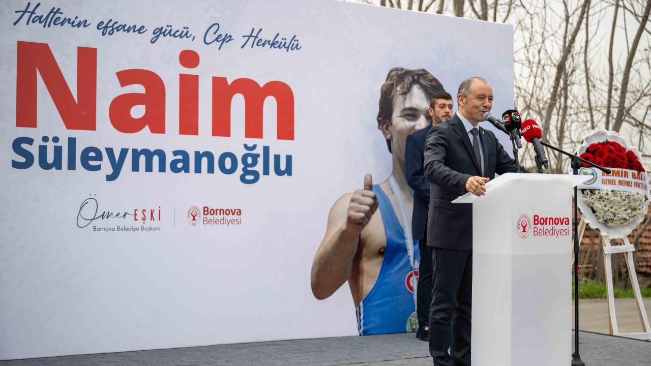 Cep Herkülü Bornova Pınarbaşı’nda Ölümsüzleşti