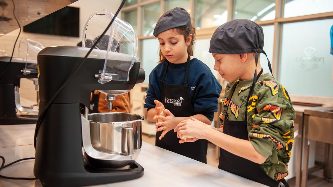 Cordelion MSM’de renkli atölye: Küçük şefler kendi lezzetlerini yarattı