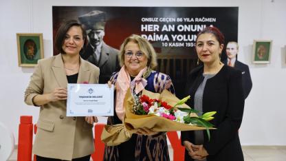 Karabağlar 'da kozalar çiçek açtı