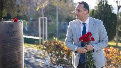 Ölümün 14. Yılında Bornova’da Denktaş’a Vefa