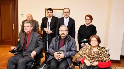 365 Gün Engelliyiz Platformu, Kasapoğlu’nu ziyaret etti