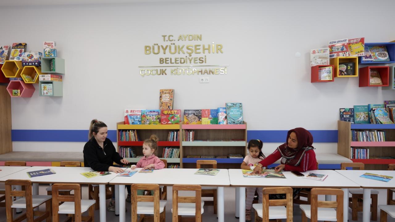 AYDIN BÜYÜKŞEHİR BELEDİYESİ’NDEN AYDIN ŞEHİR HASTANESİ’NE ÇOCUK KÜTÜPHANESİ