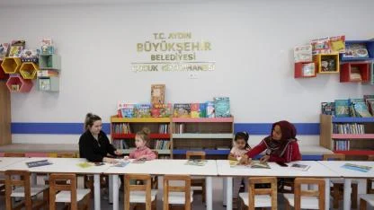 AYDIN BÜYÜKŞEHİR BELEDİYESİ’NDEN AYDIN ŞEHİR HASTANESİ’NE ÇOCUK KÜTÜPHANESİ