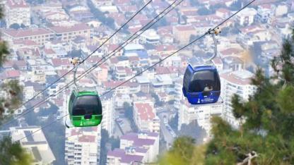 Balçova Teleferik Tesisleri’nde bakım zamanı