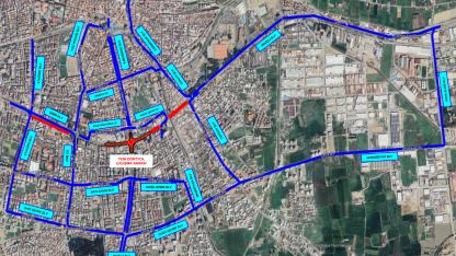 BAŞKAN ÇERÇİOĞLU’NUN SÖZ VERDİĞİ YENİ DÖRTYOL KÖPRÜLÜ KAVŞAĞI PROJESİNDE ÇALIŞMALAR BAŞLIYOR