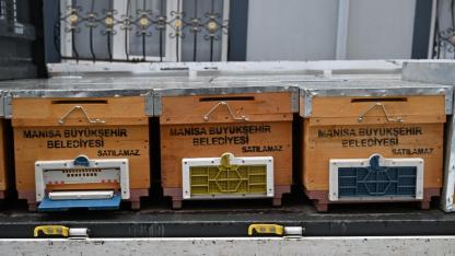 Büyükşehir’den Sel Mağduru Arıcıya Kovan Desteği