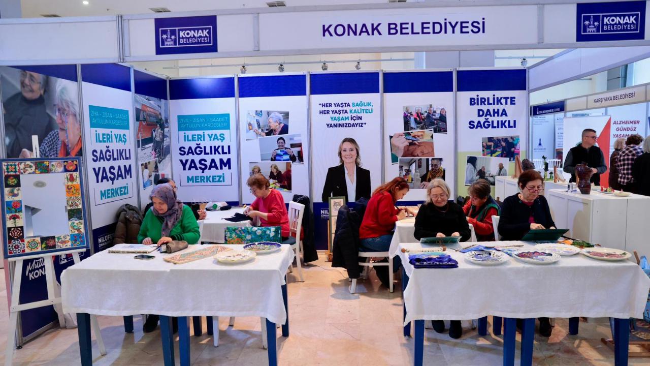 Sağlıklı Yaş Alma Fuarı’na Konak damgası