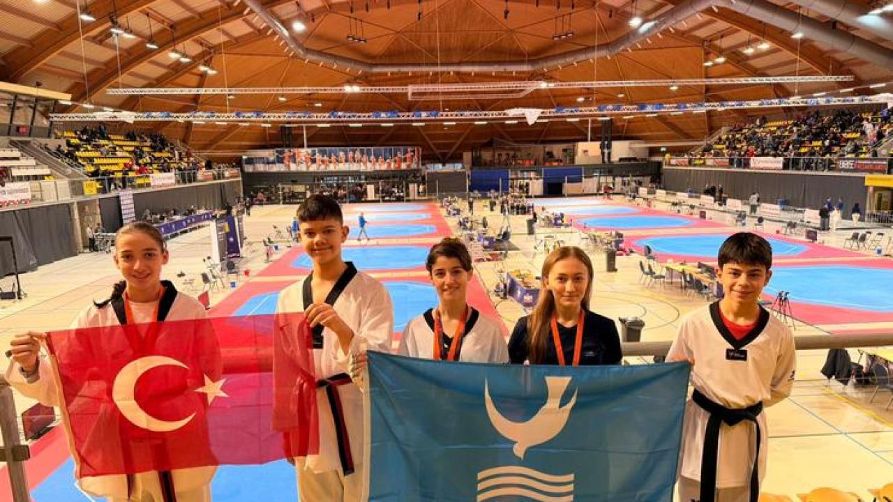 Aliağa’dan Uluslararası Taekwondo Başarısı