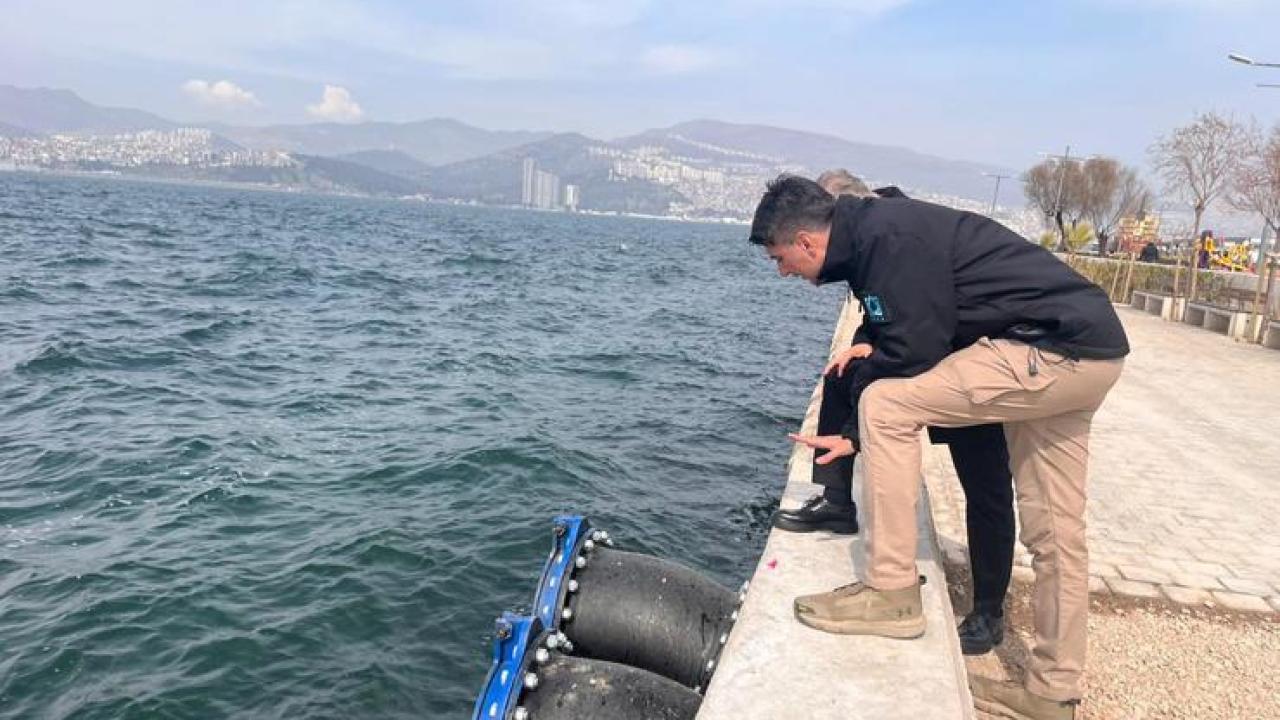 Alsancak’ta yağmur suları artık doğrudan denize ulaşacak