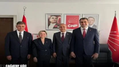 Başkan Tugay ve İl Başkanı Güç'ten Genel Merkez ziyaretleri