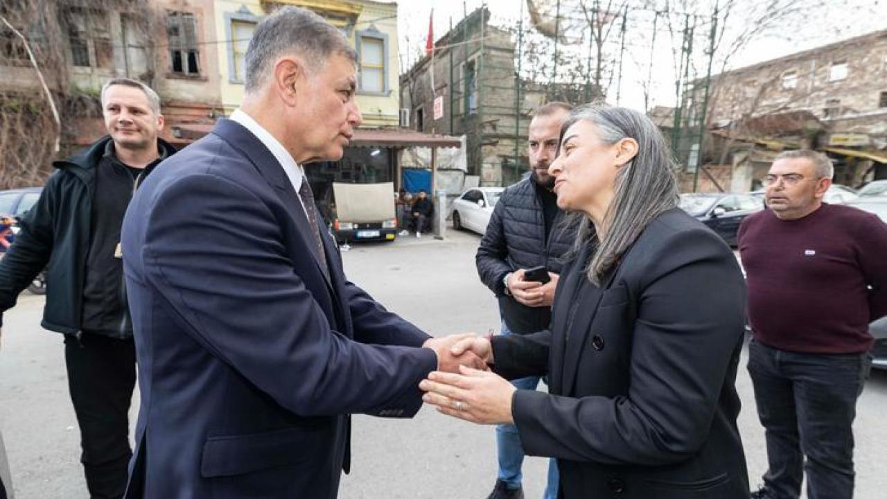 Başkan Tugay’dan Gümüştekin’e ziyaret