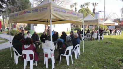 Bornova’da can dostlara büyük destek