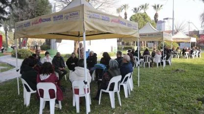 Bornova’da can dostlara büyük destek