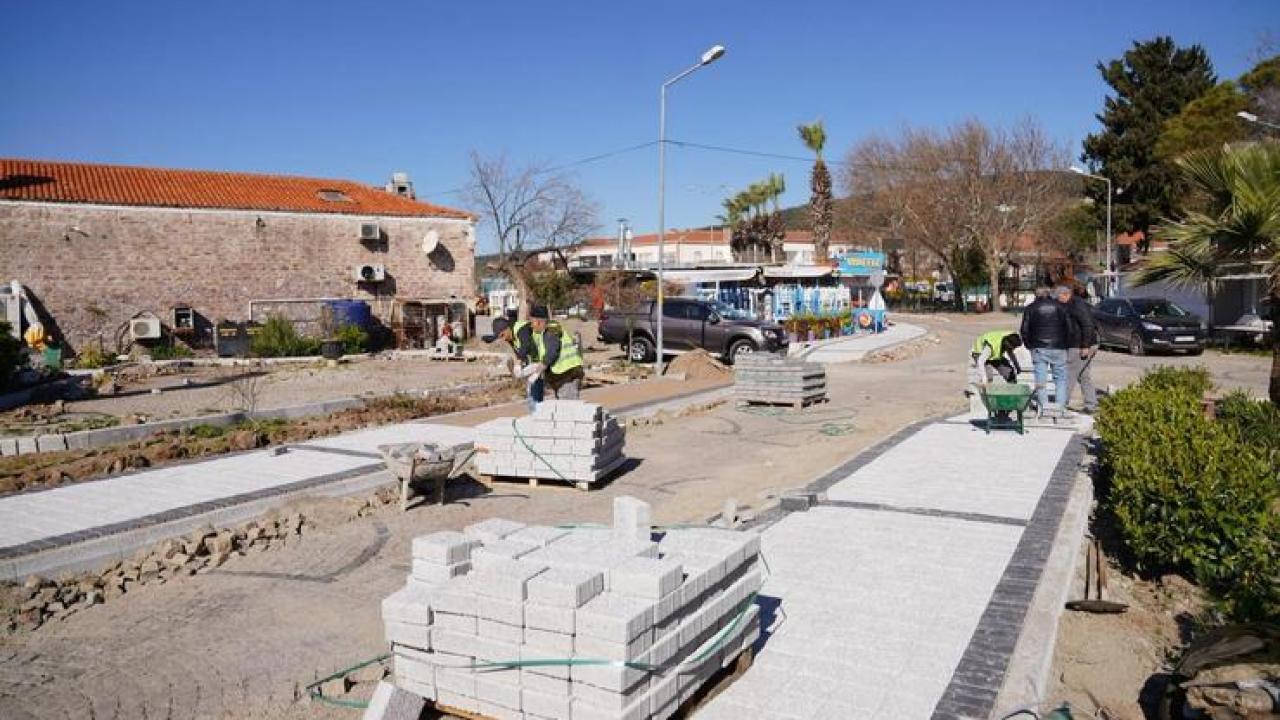 Cunda’da, Araç Trafiği Ve Yaya Ulaşımına Düzenleme…