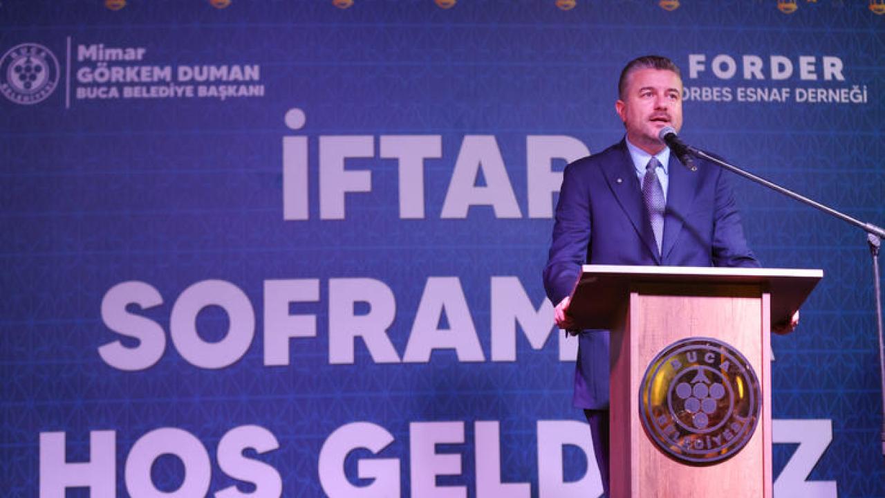 İZMİR'İN ZİRVESİ BUCA'DAKİ İFTAR SOFRASINDA BULUŞTU