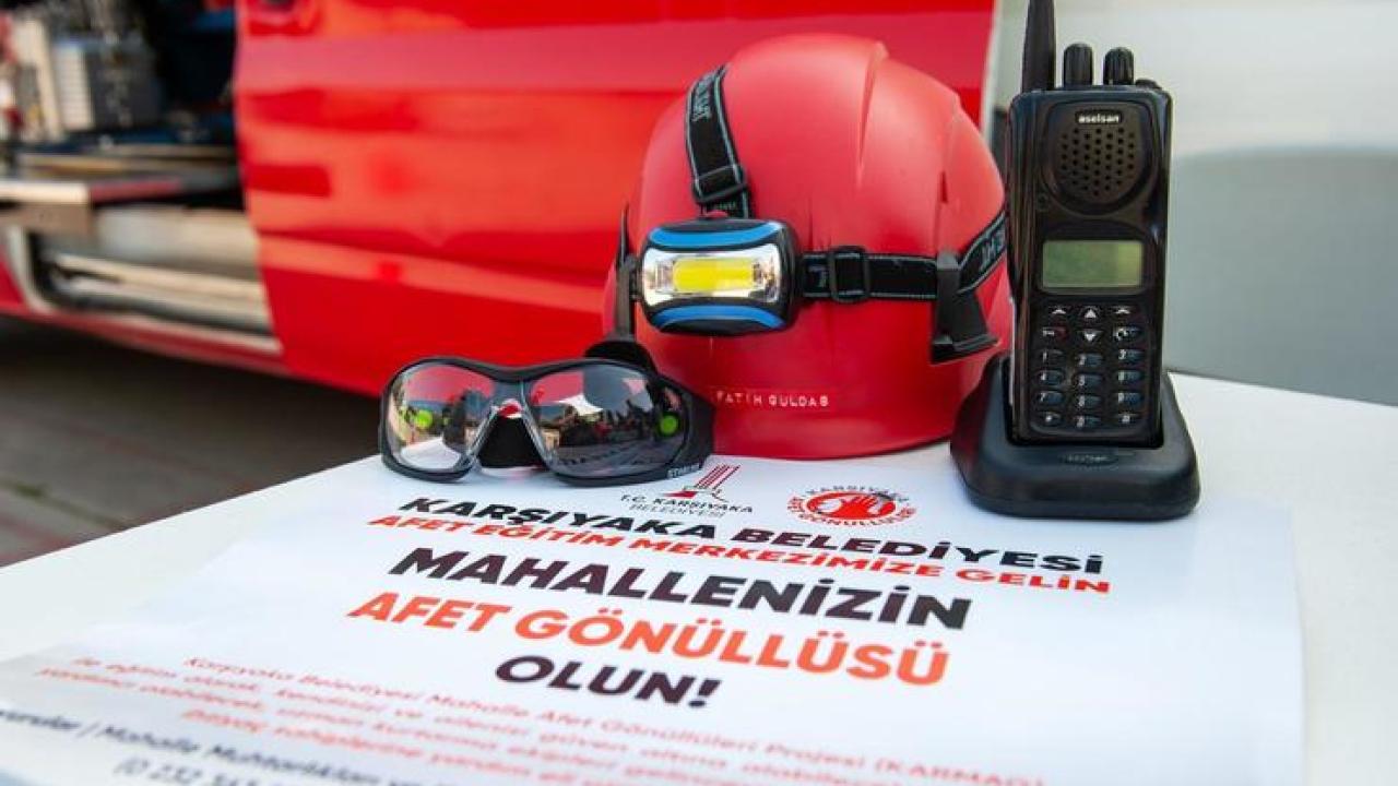 Karşıyakalı gençler afetlere karşı bilinçleniyor