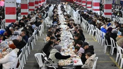 Manisa Büyükşehir Belediyesinin İftar Sofrası Soma’da Kuruldu