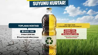 Manisa Büyükşehir’den Atık Yağını Getir Doğanı Koru Çağrısı