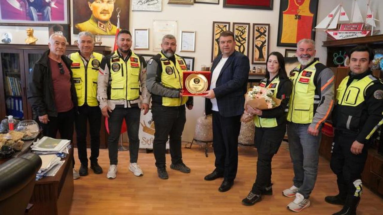 RİEDER Kulübü’nden Başkan İsmail Yetişkin’e teşekkür ziyareti