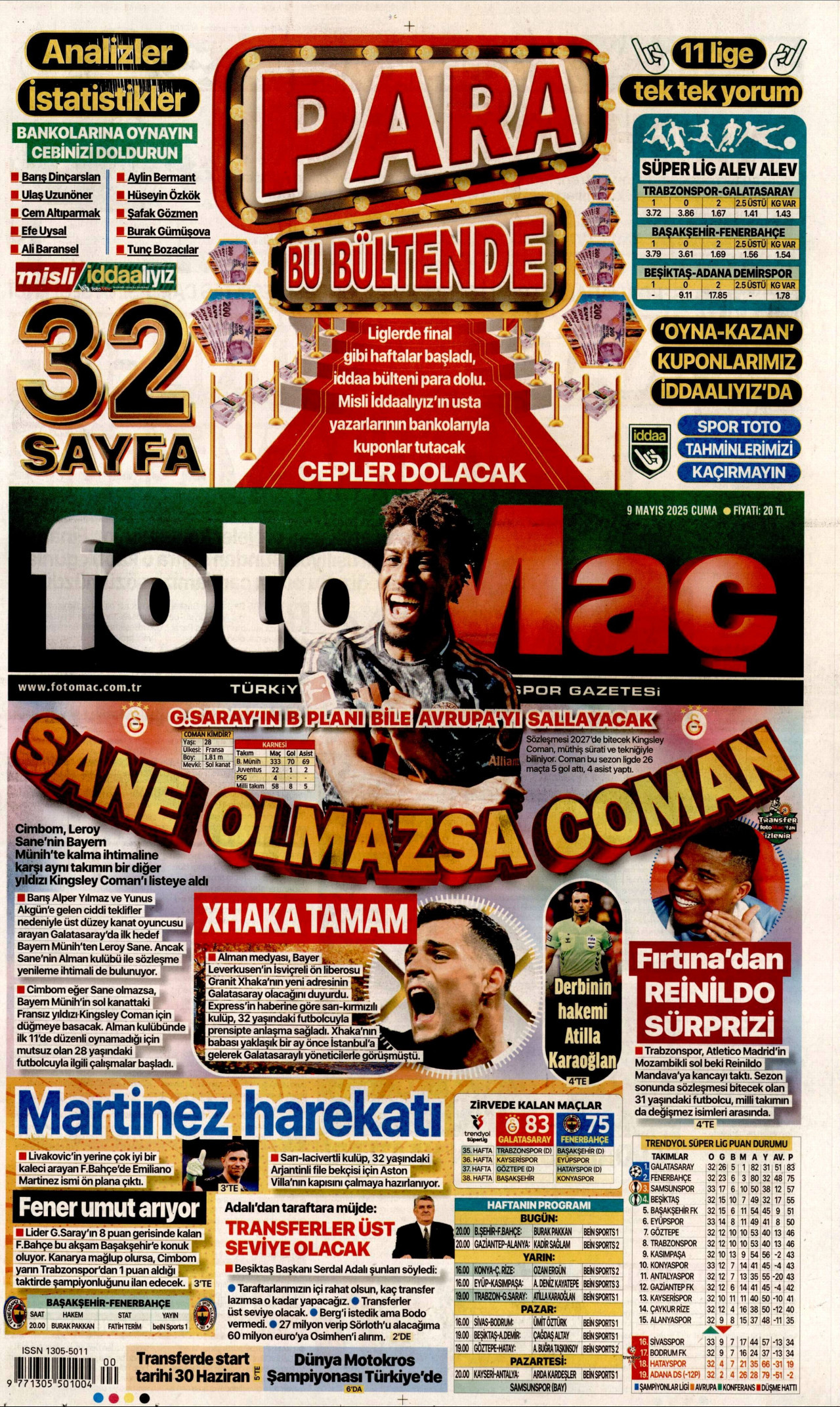 FOTOMAÇ Gazete Manşeti