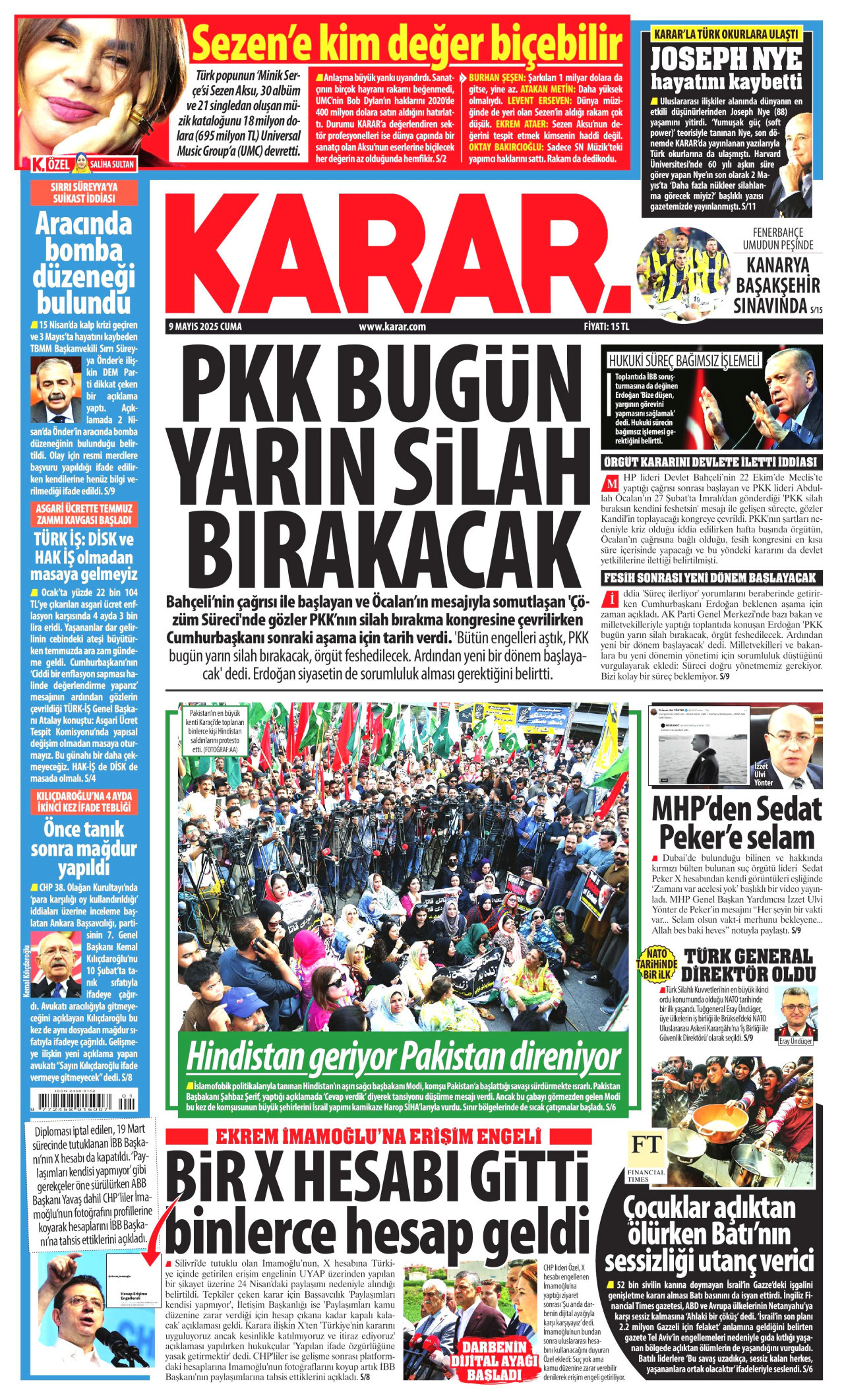 KARAR Gazete Manşeti