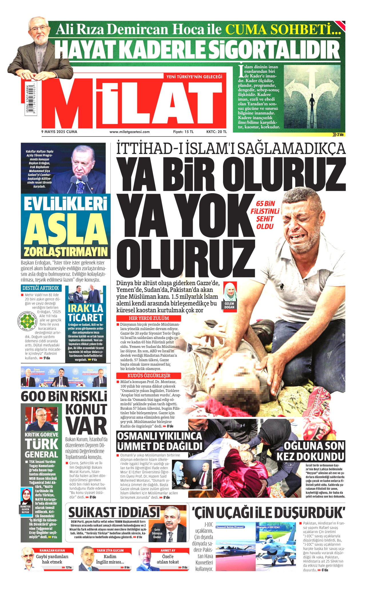 MİLAT Gazete Manşeti