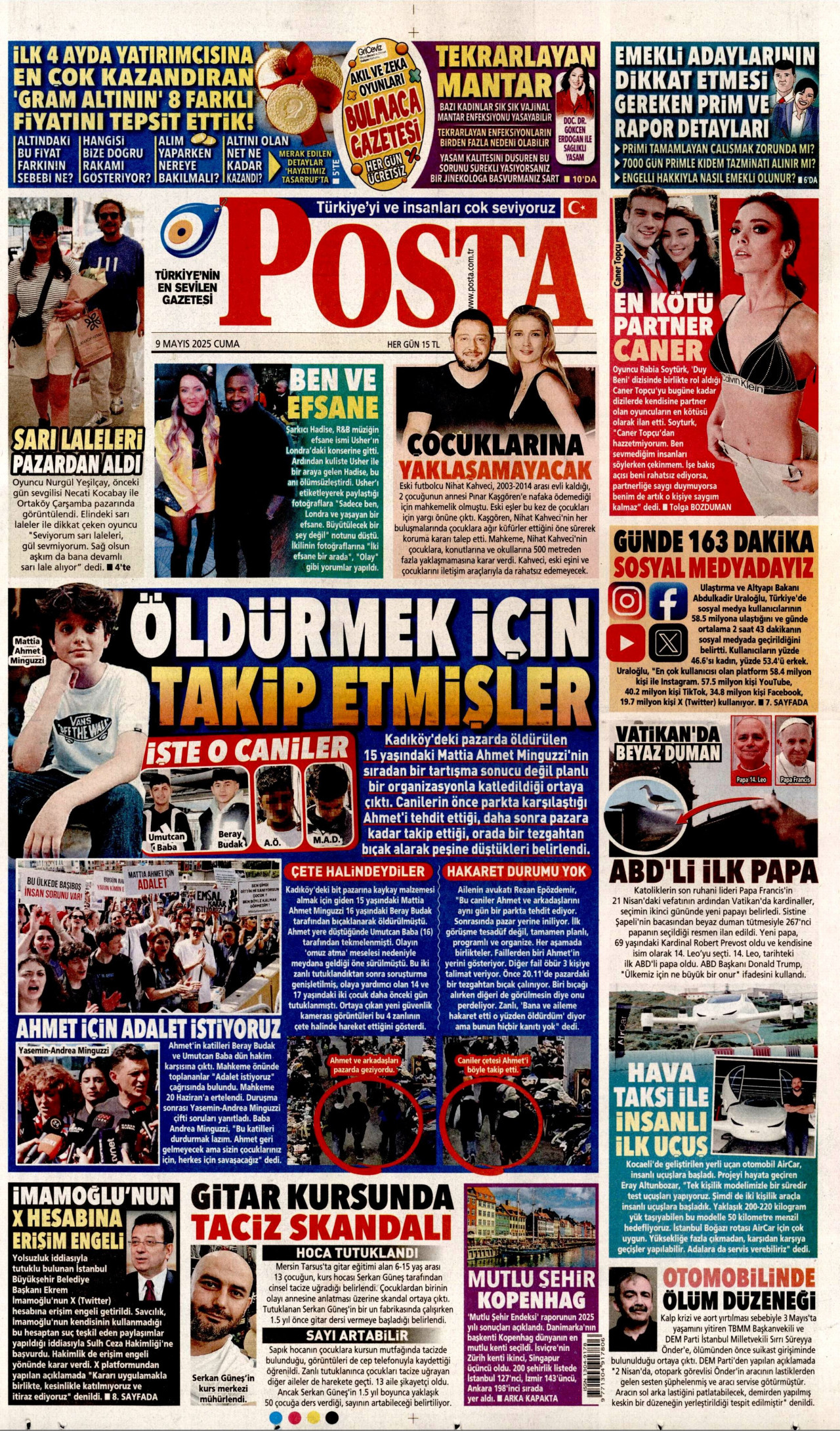 POSTA Gazete Manşeti