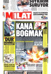 MİLAT Gazete Manşeti
