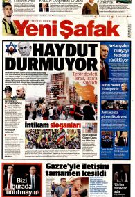 YENİ ŞAFAK Gazete Manşeti