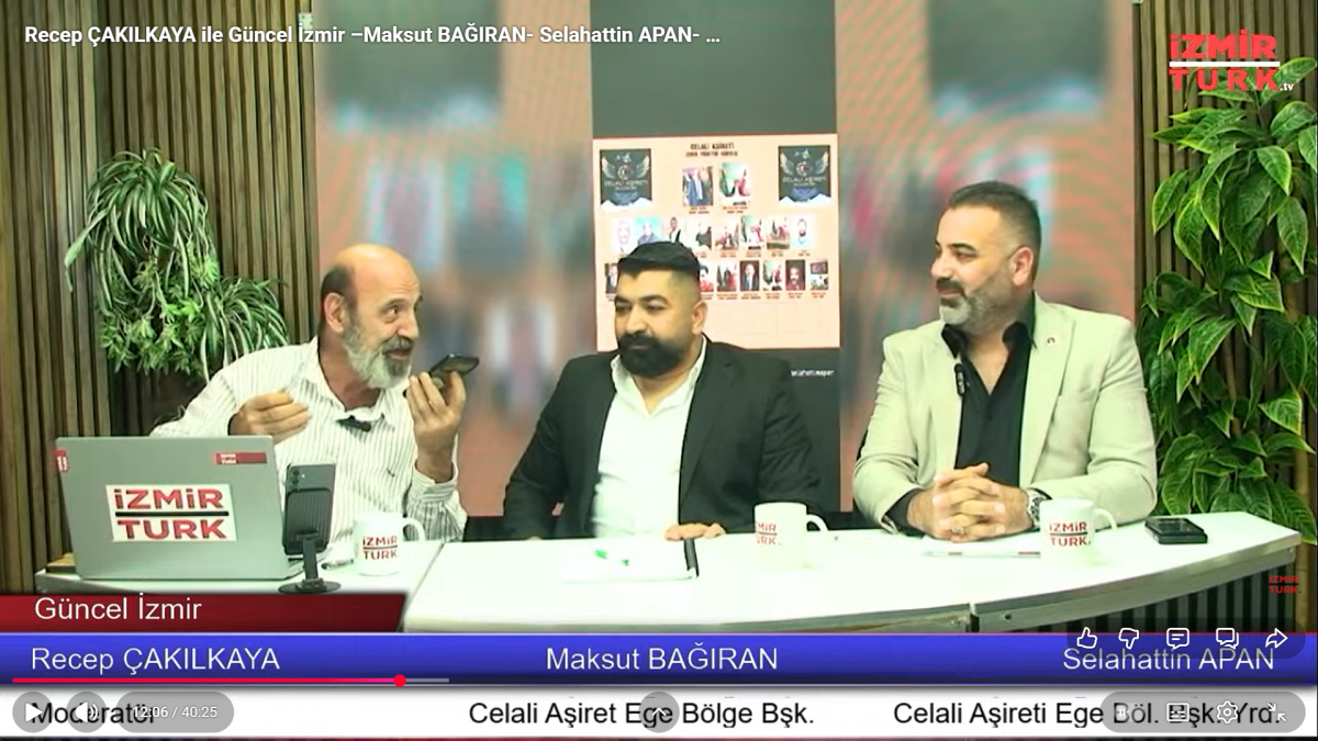 Celali Aşireti Ege Bölge Temsilcilerinden Birlik ve Kardeşlik Vurgusu: 